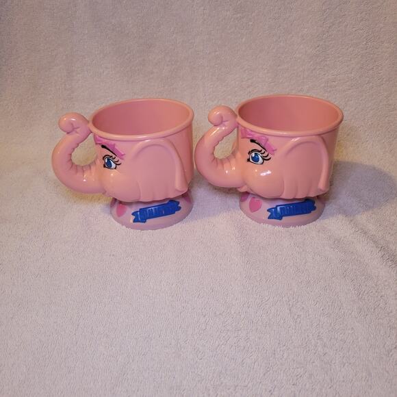Ringling Bros Circus Elephant Juliette Teacup Mug Feld Entertainment set of 2 - Picture 2 of 9
